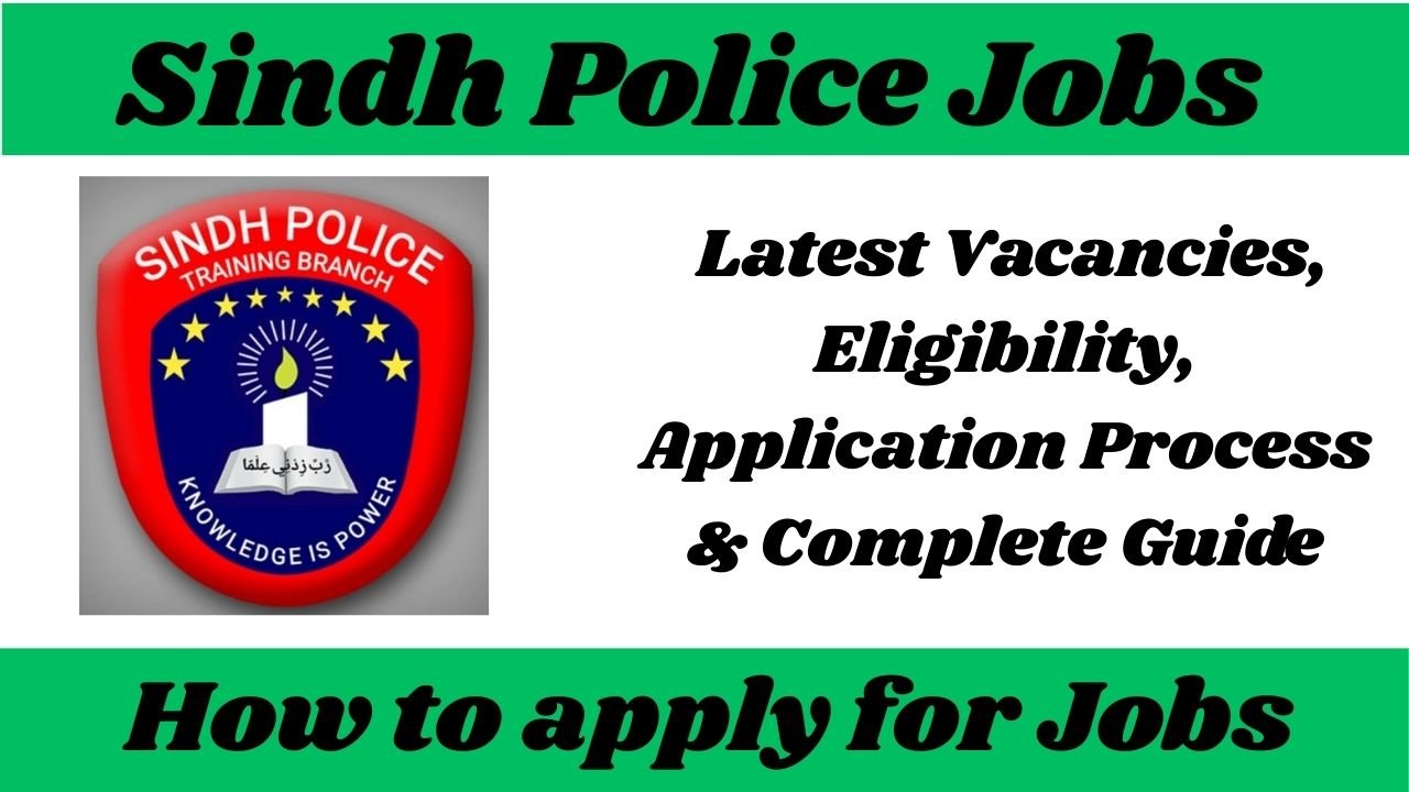 Sindh Police Jobs